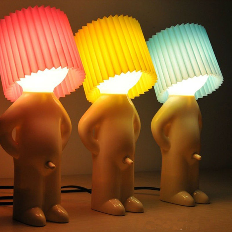 Naughty Boy Creative Lamp