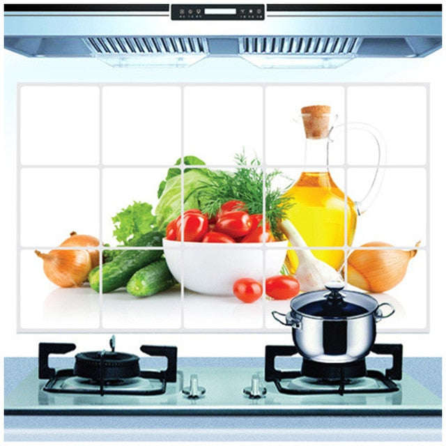 Kitchen Stickers Waterproof & Oil Proof