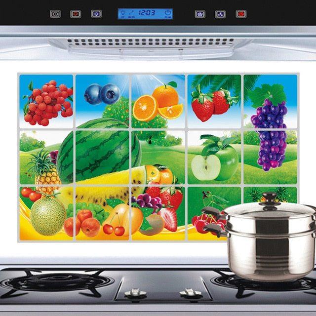 Kitchen Stickers Waterproof & Oil Proof