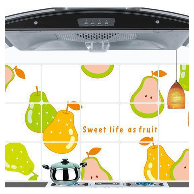 Kitchen Stickers Waterproof & Oil Proof