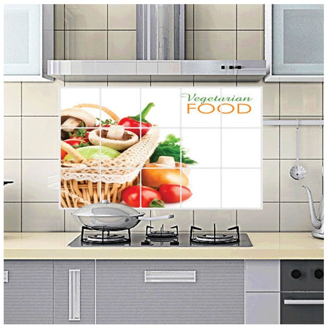 Kitchen Stickers Waterproof & Oil Proof