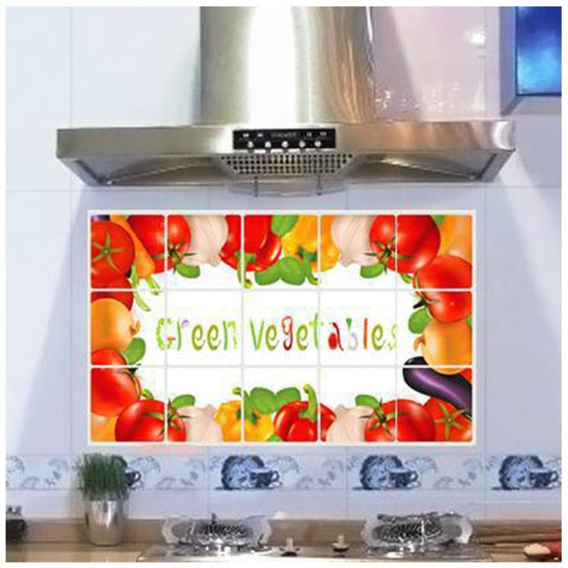 Kitchen Stickers Waterproof & Oil Proof