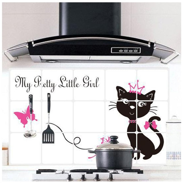 Kitchen Stickers Waterproof & Oil Proof