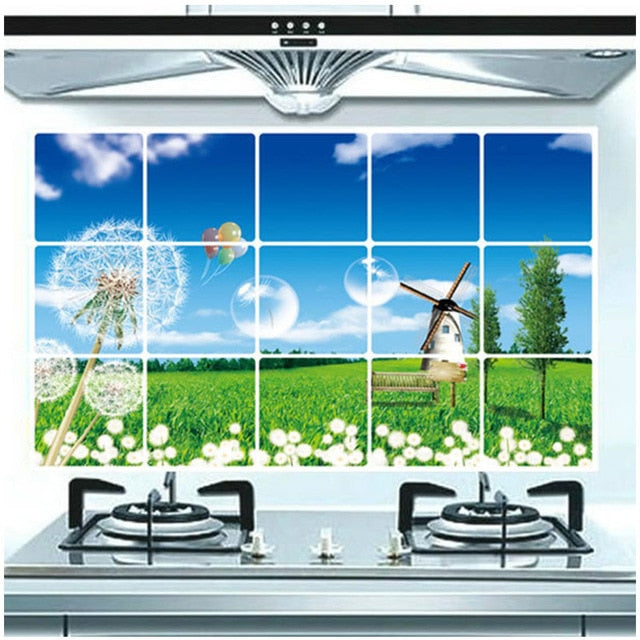 Kitchen Stickers Waterproof & Oil Proof