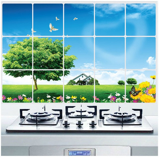Kitchen Stickers Waterproof & Oil Proof