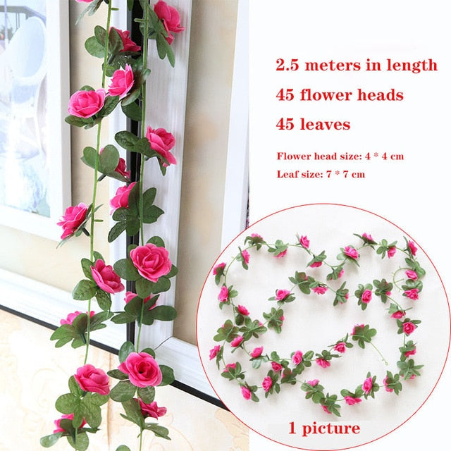 Wisteria Artificial Flower Vine