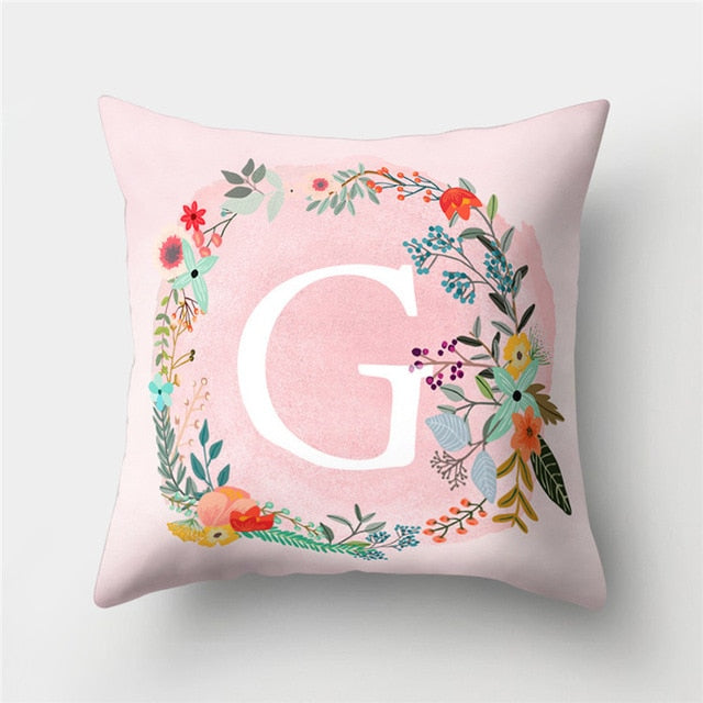 Cute Pink Cushion Cover