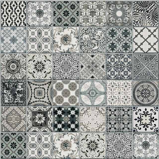 Kitchen Cabinet Foil Marble Wallpaper