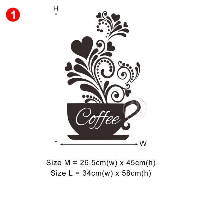 Coffee Wall Stickers