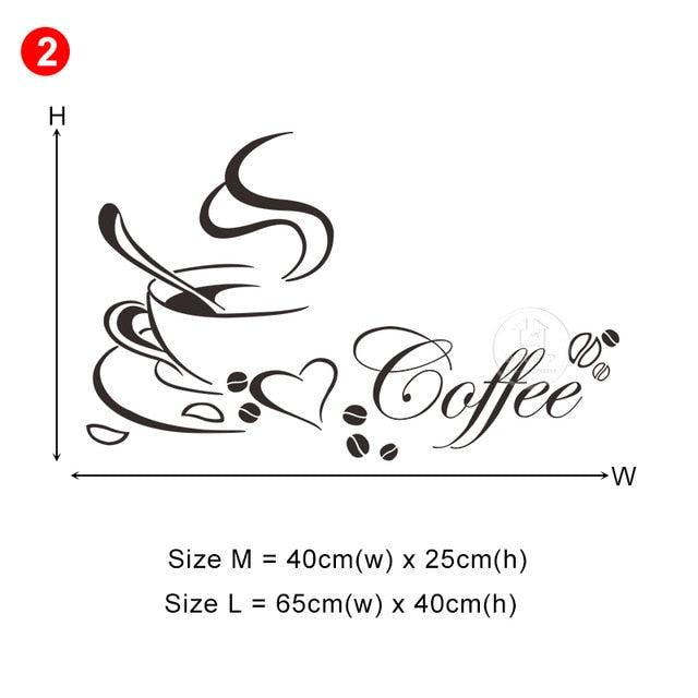 Coffee Wall Stickers