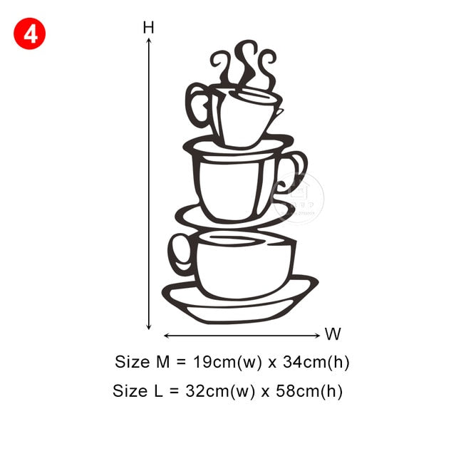 Coffee Wall Stickers