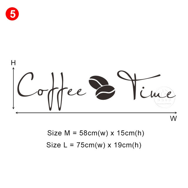 Coffee Wall Stickers