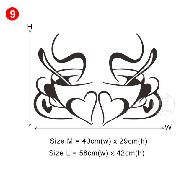 Coffee Wall Stickers