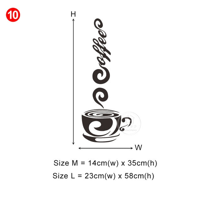 Coffee Wall Stickers
