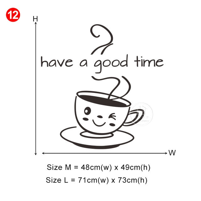 Coffee Wall Stickers