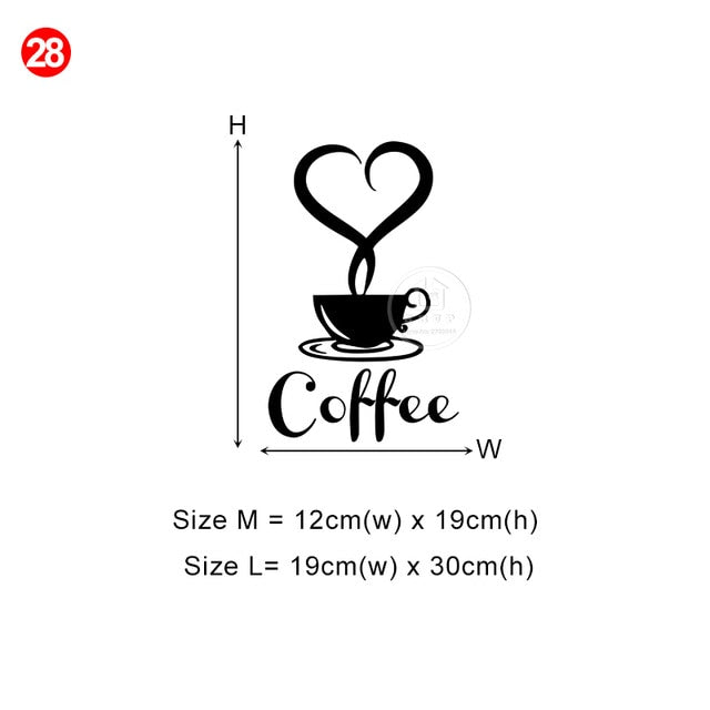 Coffee Wall Stickers