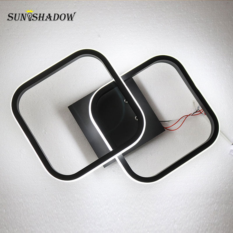 Black Modern Led Chandelier